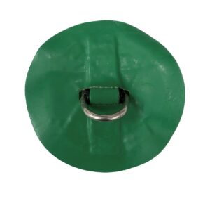 1 Inch D Ring Green
