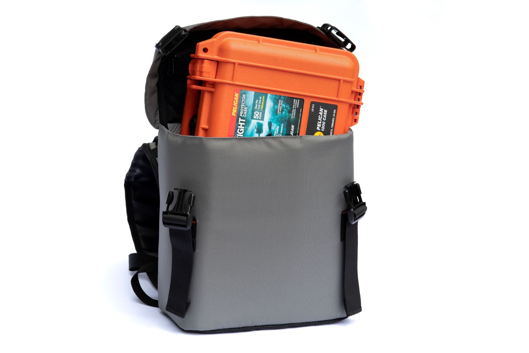 Marine Waterproof 2L Dry Bag BlackHi Vis Yellow  Dry Bag  Pelican  Outdoor